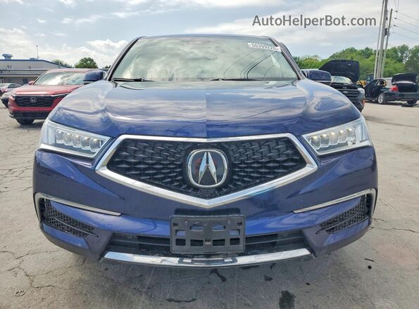 5J8YD4H53LL017121 2020 ACURA MDX Blue Front view