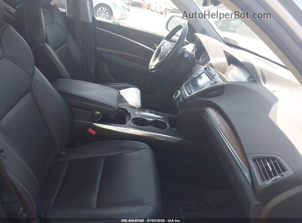 5J8YD4H54LL026376 2020 ACURA MDX Gray Front interior view