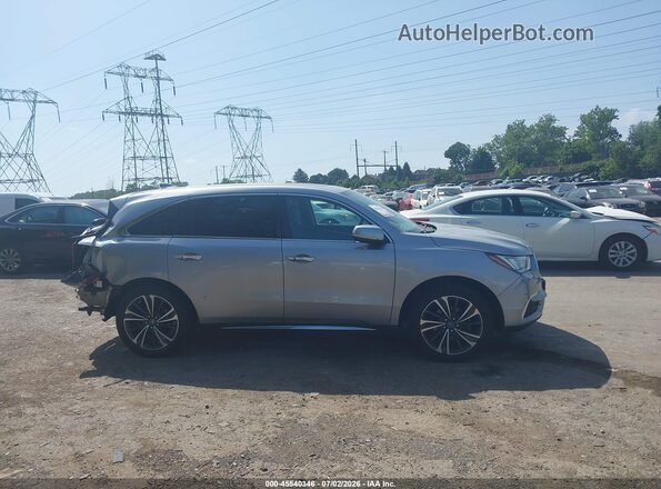 5J8YD4H54LL026376 2020 ACURA MDX Gray Rear interior view