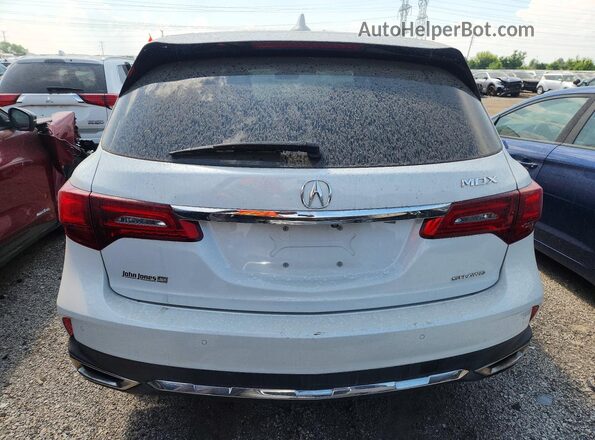 5J8YD4H55LL026435 2020 ACURA MDX White Widok z tyłu
