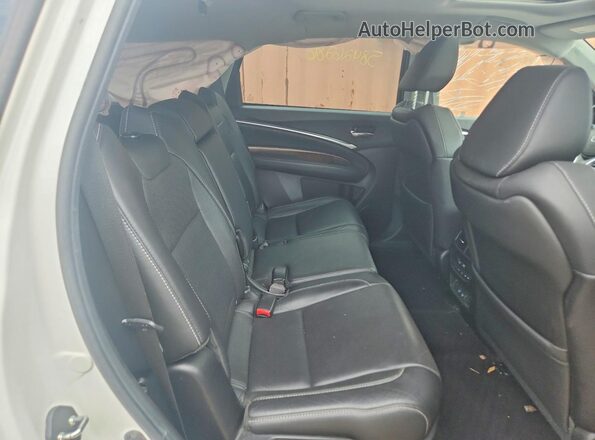 5J8YD4H55LL026435 2020 ACURA MDX White Widok wnętrza z tyłu