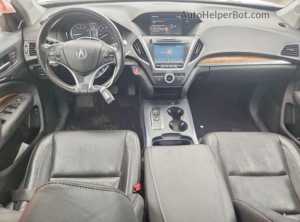 5J8YD4H55LL026435 2020 ACURA MDX White Widok deski rozdzielczej