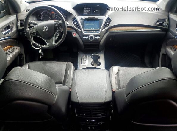 5J8YD4H55LL055045 2020 ACURA MDX Black Вид панелі приладів