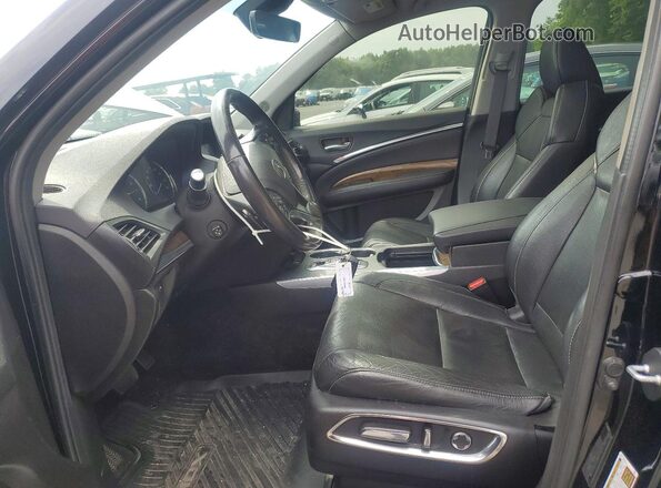 5J8YD4H55LL055045 2020 ACURA MDX Black Вид салону спереду