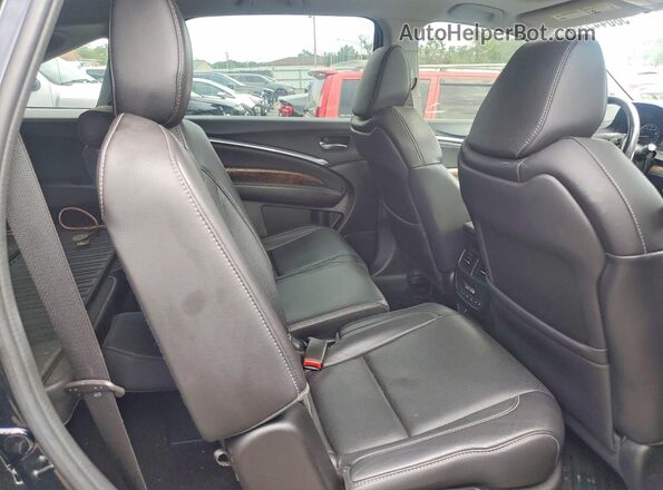 5J8YD4H55LL055045 2020 ACURA MDX Black Вид задньої частини салону
