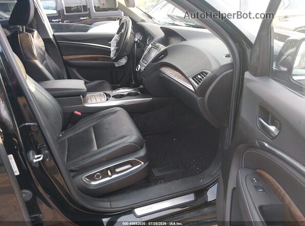 5J8YD4H57LL007482 2020 ACURA MDX Black Front interior view
