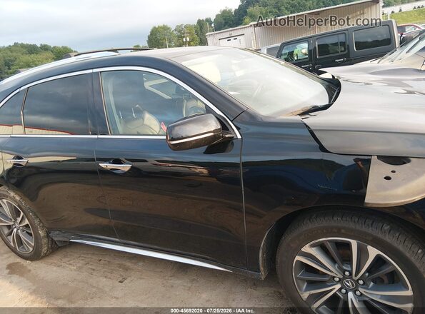 5J8YD4H57LL007482 2020 ACURA MDX Black Rear interior view