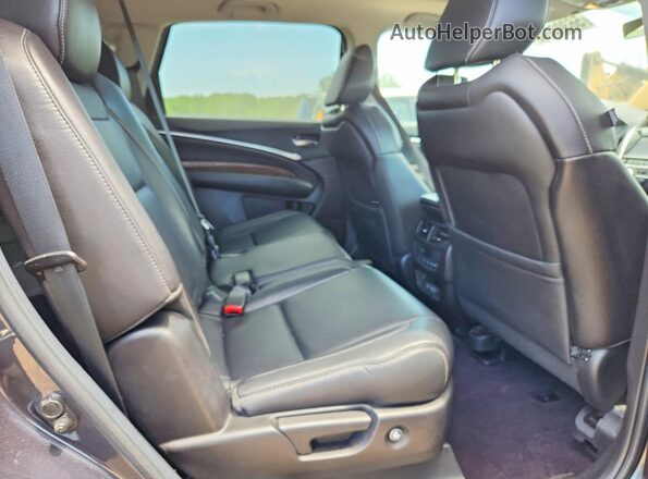 5J8YD4H57LL014044 2020 ACURA MDX Charcoal Widok tylnych siedzeń