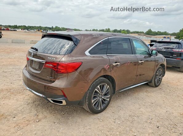 5J8YD4H59LL007113 2020 ACURA MDX Brown Հետևի աջ
