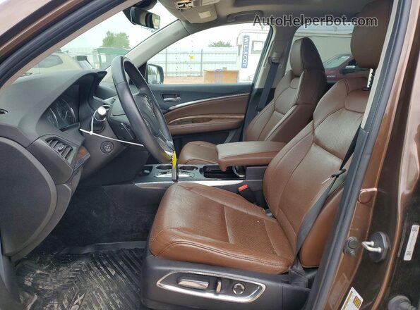 5J8YD4H59LL007113 2020 ACURA MDX Brown Սալոնի դիմացի տեսք