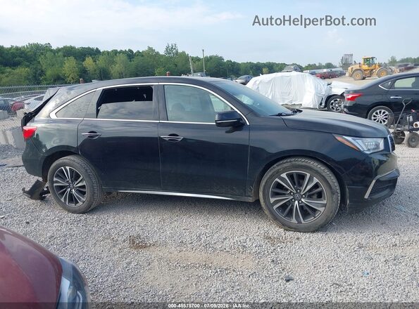 5J8YD4H74LL008168 2020 ACURA MDX Black Rear interior view