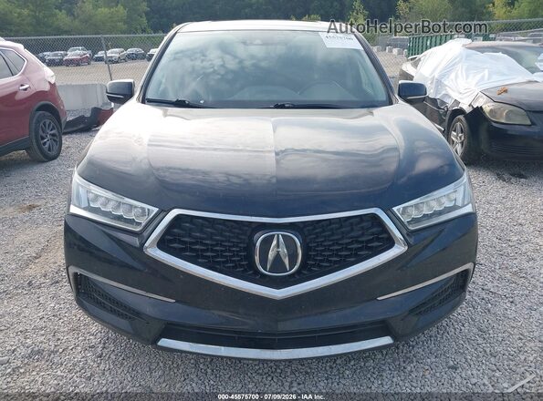 5J8YD4H74LL008168 2020 ACURA MDX Black Instrument cluster view