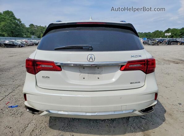 5J8YD4H80LL020388 2020 ACURA MDX White უკანა ხედი