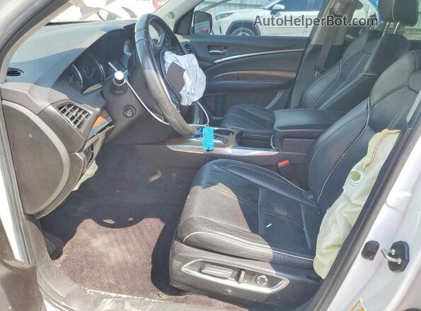 5J8YD4H80LL020388 2020 ACURA MDX White წინა სალონის ხედი