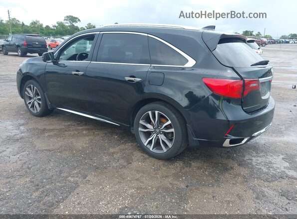 5J8YD4H86KL003688 2019 ACURA MDX Черный Задняя левая четверть