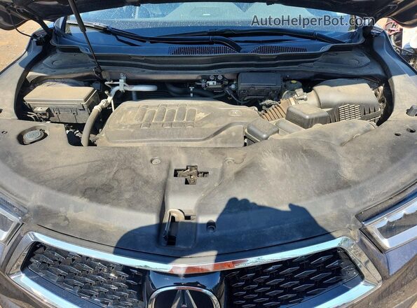 5J8YD4H89LL021149 2020 ACURA MDX Gray Rear interior view