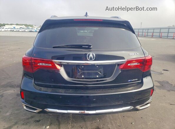 5J8YD7H76LL002003 2020 ACURA MDX Black Rear view