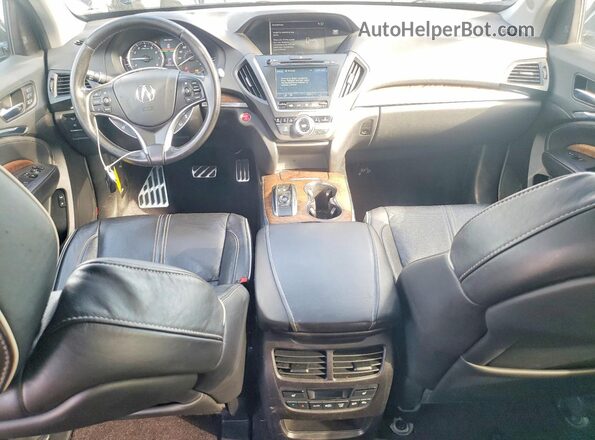 5J8YD7H76LL002003 2020 ACURA MDX Black Dashboard view