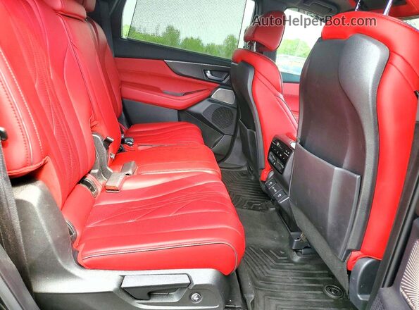 5J8YD8H80RL000304 2024 ACURA MDX Black Rear interior view