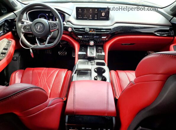5J8YD8H80RL000304 2024 ACURA MDX Black Dashboard view