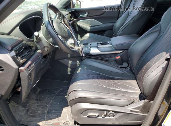 5J8YD8H88PL001049 2023 ACURA MDX Black წინა სალონის ხედი