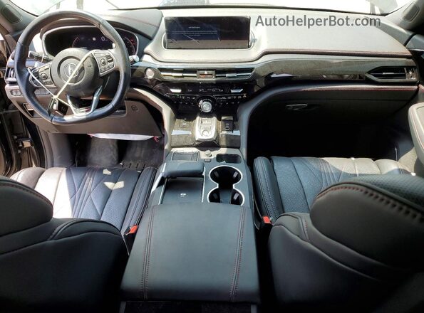 5J8YD8H88PL001049 2023 ACURA MDX Black წინა პანელის ხედი