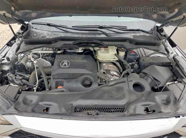 5J8YD8H88RL002284 2024 ACURA MDX Silver ძრავის განყოფილების ხედი