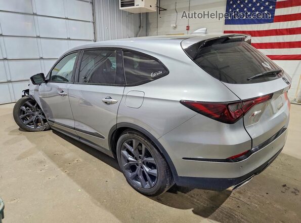 5J8YE1H02PL030125 2023 ACURA MDX Silver Trasero izquierdo