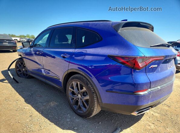 5J8YE1H05PL014470 2023 ACURA MDX Blue Trasero izquierdo