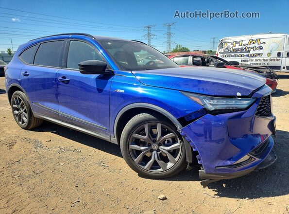 5J8YE1H05PL014470 2023 ACURA MDX Blue Delantero derecho