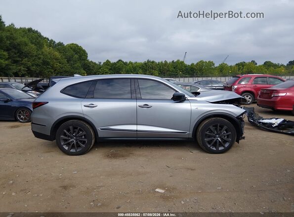 5J8YE1H05SL025574 2025 ACURA MDX Silver უკანა სალონის ხედი