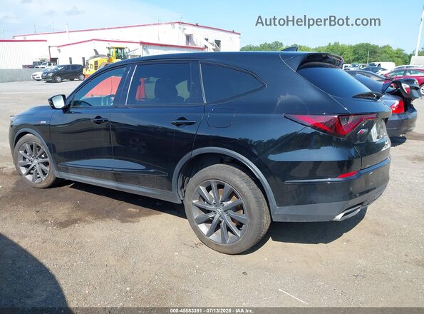 5J8YE1H08SL010986 2025 ACURA MDX Black Հետևի ձախ