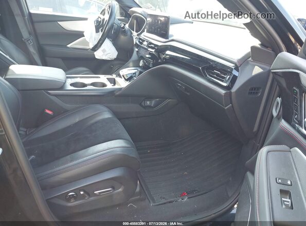 5J8YE1H08SL010986 2025 ACURA MDX Black Սալոնի դիմացի տեսք
