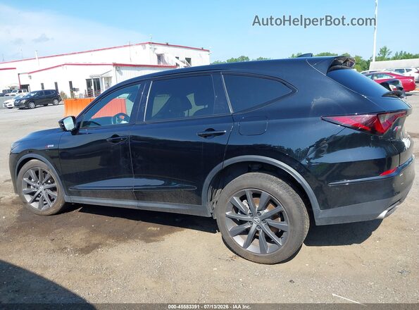 5J8YE1H08SL010986 2025 ACURA MDX Black Սալոնի 360 աստիճան տեսք