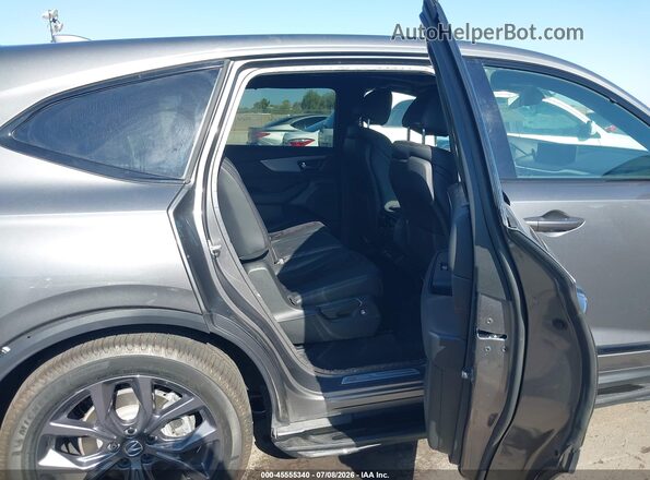 5J8YE1H0XPL019745 2023 ACURA MDX Gray Вид наклейки з VIN-кодом
