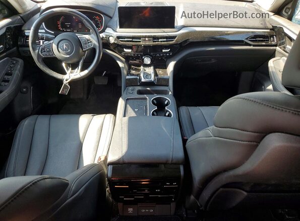5J8YE1H35SL019316 2025 ACURA MDX Gray წინა პანელის ხედი