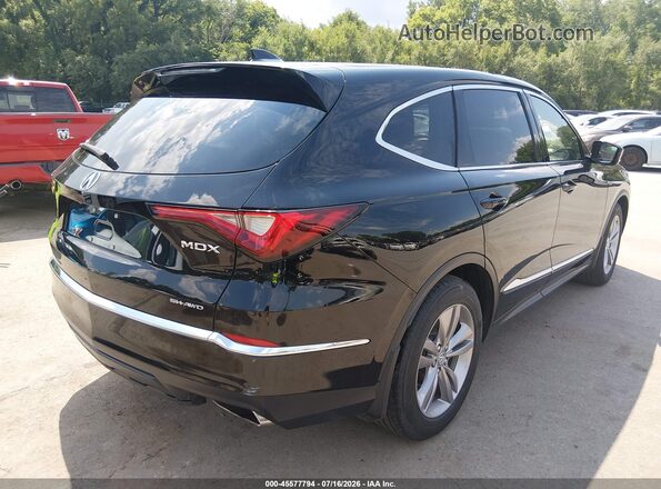 5J8YE1H37PL044614 2023 ACURA MDX Black Tył prawy