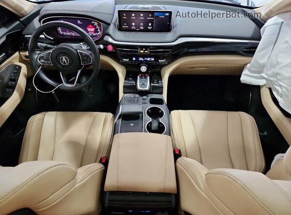 5J8YE1H39PL006589 2023 ACURA MDX Белый Вид панели приборов