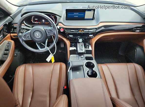 5J8YE1H45PL009143 2023 ACURA MDX Gray Вид панелі приладів