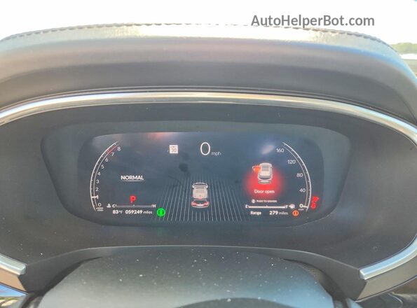 5J8YE1H49RL007575 2024 ACURA MDX Gray Vista del cuadro de instrumentos