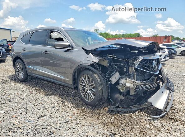 5J8YE1H80PL030775 2023 ACURA MDX Gray Przód prawy