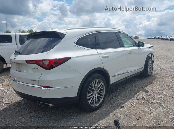 5J8YE1H87NL031810 2022 ACURA MDX White Tył prawy