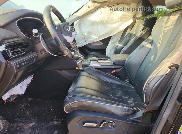 5J8YE1H88PL006952 2023 ACURA MDX Черный Вид салона спереди