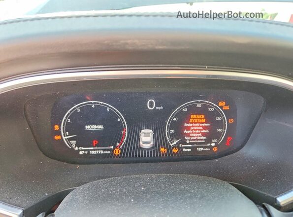5J8YE1H88PL006952 2023 ACURA MDX Черный Вид щитка приборов