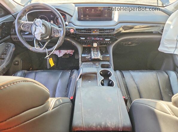 5J8YE1H88PL006952 2023 ACURA MDX Черный Вид панели приборов