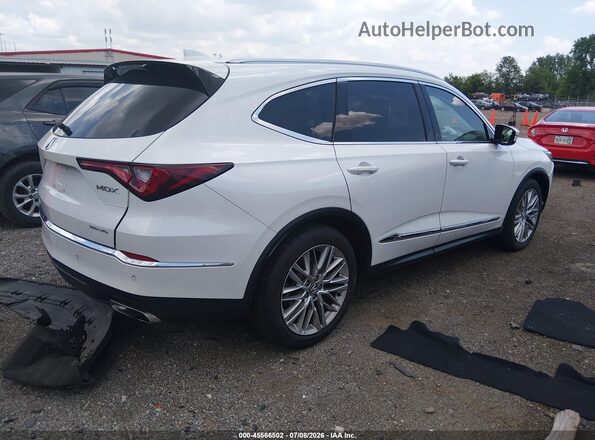 5J8YE1H8XPL006340 2023 ACURA MDX White უკანა მარჯვენა