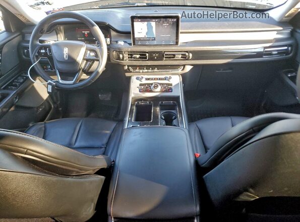 5LM5J0XC3PGL33838 2023 LINCOLN AVIATOR Black Вид панелі приладів