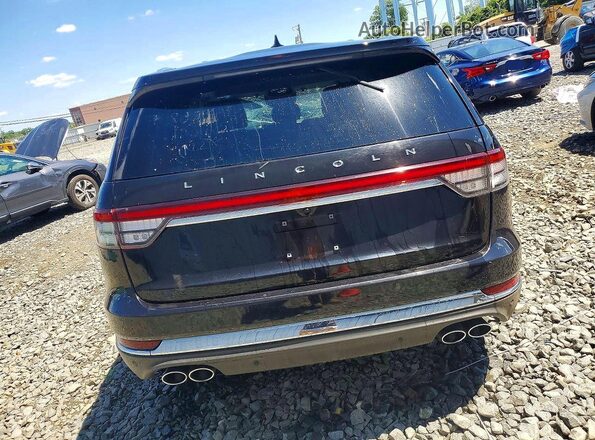 5LM5J0XC4NGL07245 2022 LINCOLN AVIATOR Black Rear view