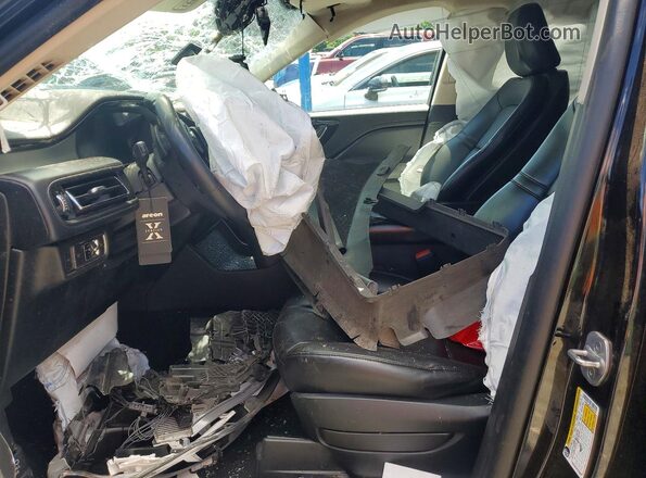 5LM5J0XC4NGL07245 2022 LINCOLN AVIATOR Black Front interior view