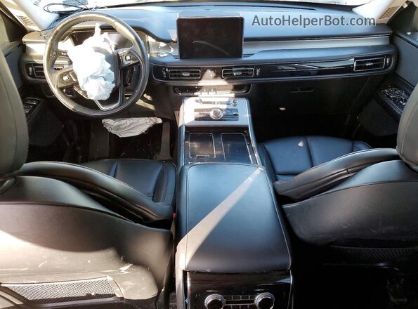 5LM5J0XC9RGL07750 2024 LINCOLN AVIATOR Black Вид панелі приладів
